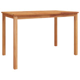 Garden Dining Set Teak Solid Teak Wood 5 Piece Set Durable 3157148