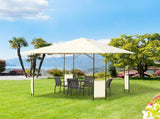 3 x 3 Meters Patio Garden Metal Gazebo Marquee Steel Frame with Canopy Awning Tent Water Resistant T3398P320063