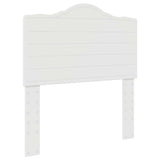 Headboard Gloss White Engineered wood 888038