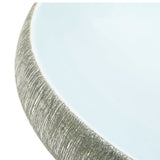 Countertop Basin Grey and Blue Oval 59x40x15 cm Ceramic 155093