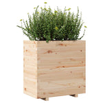 ZNTS Garden Planter 70x40x72 cm Solid Wood Pine 3282629