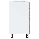 Kitchen Base Cabinet "Kalmar" Old Wood Engineered Wood 854287