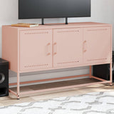 TV Cabinet Pink 100.5x39x60.5 cm Steel 846477