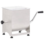 ZNTS Meat Mixer with Gear Box Silver Stainless Steel 50960