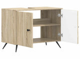 Bathroom Sink Cabinet BREDA Sonoma Oak 59.5 x 31.5x 59 cm 897447