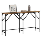 Console Table Old Wood 140 x 29 x 75 cm Engineered Wood 883528