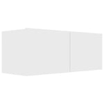 ZNTS 5 Piece TV Cabinet Set White Engineered Wood 3078655