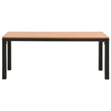 Garden Dining Set Brown and Black 317140