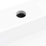 Wash Basin 50x50x12.3 cm Mineral Cast/Marble Cast White 144071