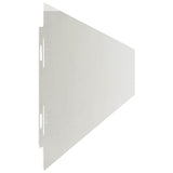 Lawn Edgings 10 pcs 10x103 cm Stainless Steel 860134