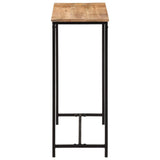 Console Table 80x30x74 cm Solid Wood Mango and Iron 371967