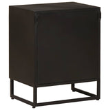 Handmade Bedside Cabinet Natural 40 x 30 x 50 cm 42020096