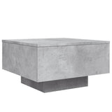 Coffee Table Concrete Grey 55x55x31 cm Engineered Wood 836570