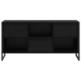 TV Cabinet Black Oak 100 x 36 x 49.5 cm Engineered Wood 886504