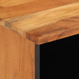 TV Cabinet 100x34x46 cm Solid Wood Acacia 377515