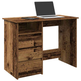Desk Old Wood 102x50x75 cm Engineered Wood 860470