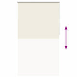 Roller Blind Blackout Off White 135x230 cm Fabric Width 131,6 cm Polyester 4011733