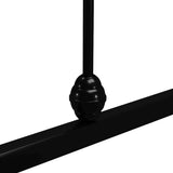 Bed Frame without Mattress Black Metal 90x200 cm 284498