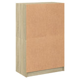 Highboard with Doors Sonoma Oak 68x37x109 cm Engineered Wood 3295852