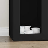 Sideboard Black 59 x 35 x 100.5 cm Engineered Wood 891335