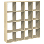 Book Cabinet Sonoma Oak 137.5x29x137.5 cm Engineered Wood 3310291