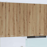 Hanging Cabinet Artisan Oak 30 x 31 x 100 cm Engineered Wood 884337