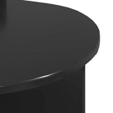 Coffee Table Black Oak 100 x 50 x 40 cm Engineered Wood 8001047