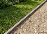 Garden Cover Profile 2 pcs 100 x 5 x 5 cm Stainless Steel 8013002