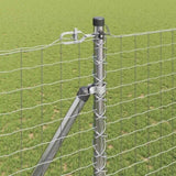 Fence Post Other 26 pcs Silver 3.2 x 3.2 x 170 cm Steel 3350213