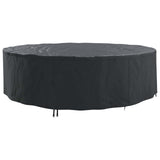 Furniture Cover Black 320 x 320 x 85 cm 420D Oxford Fbric 4106042