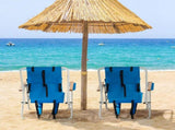 Folding Beach Chair Set of 2 for Adults, 4 Position Portable Backpack Foldable 58135440