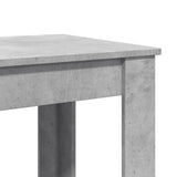 ZNTS Bar Table Concrete Grey 51x50x103.5 cm Engineered Wood 854403