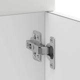 Kitchen Base Cabinet Kalmar White Engineered Wood 853467