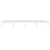 Party Tent 3x12 m PE White 45081