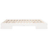Bed Frame White 180 x 200 cm 873020