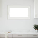 Tilt & Turn Basement Window RISOR 100 x 70 cm PVC and Glass 42047253