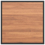 Coffee Table Black and Brown 55 x 55 x 35 cm 42007554