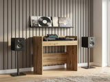 DJ Table Artisan Oak 102 x 45 x 102 cm Engineered Wood 8006747