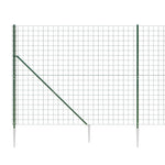 Wire Mesh Fence with Spike Anchors Green 2.2x10 m 154135