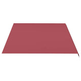 Awning Replacement Fabric Burgundy Red 500x350 cm Polyester 311972