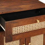 Bedside Tables with Drawer 50 x 33 x 60 cm Solid Mango Wood 4018891