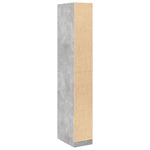 Wardrobe Concrete Grey 30x50x200 cm Engineered Wood 3307777