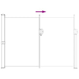 Retractable Side Awning 100% polyester iron steel 42035579