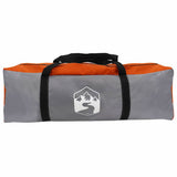Tunnel Tent 6-Person Grey and Orange 700 x 590 x 215 cm 42004049