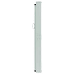 Patio Retractable Side Awning 140x500 cm Grey 48398