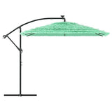 Garden Parasol with Steel Pole Green 269x269x235 cm 4005080