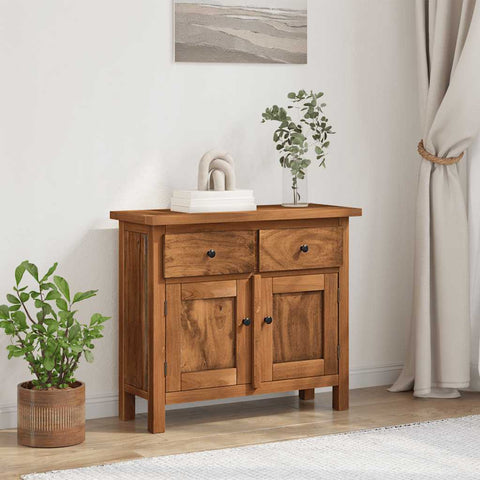Sideboard Solid Mahogany Wood 75x30x65 cm 244490