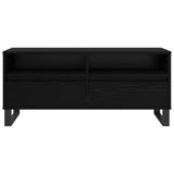 TV Cabinet with Drawer Black Oak 100 x 34.5 x 44.5 cm 881788