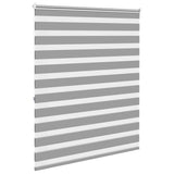 Zebra Blind 140 x 175 cm Grey 240223