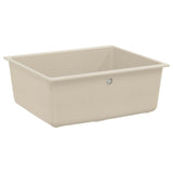 Sink Beige 530 x 460 mm 80% Quartz and 20% Resin 42028426